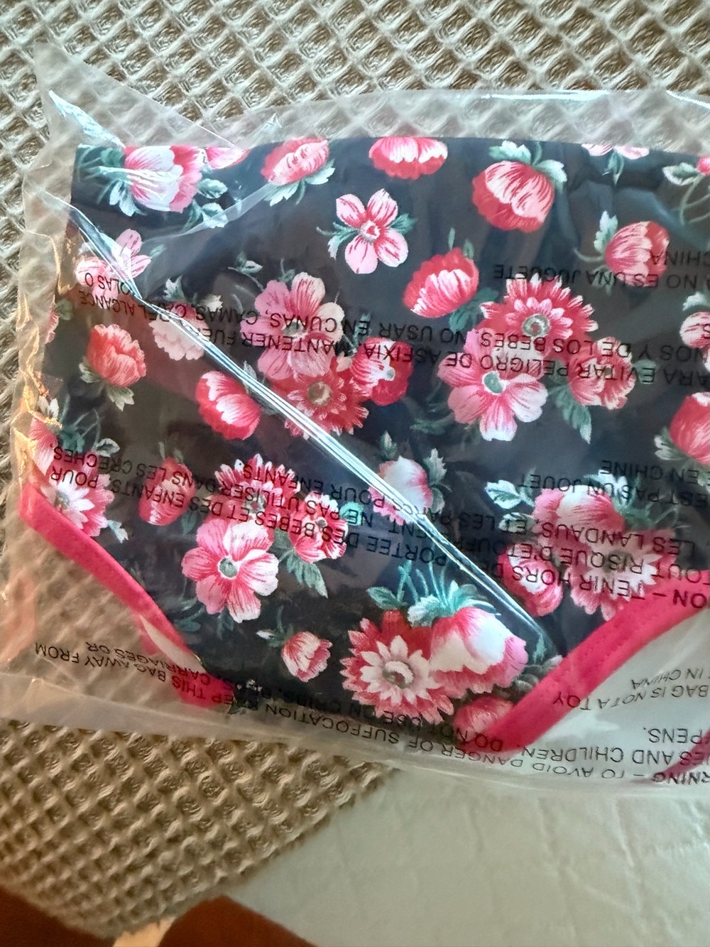 Swimsuit girls, Janie and Jack 6 to 12 months pink floral one piece new with tag